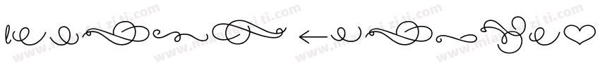 Audrey Script3 Bold字体转换